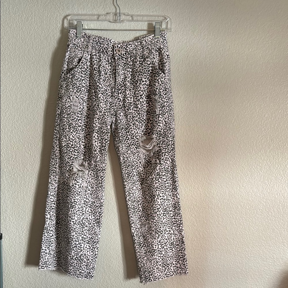 Leopard Print Pants